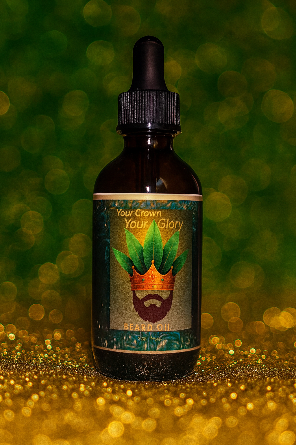 Beard Oil 2 oz Dropper Bottle
